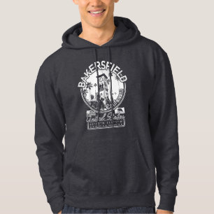 BAKERSFIELD KALIFORNIA WALE MEMORIAL CLOCK TOWER HOODIE