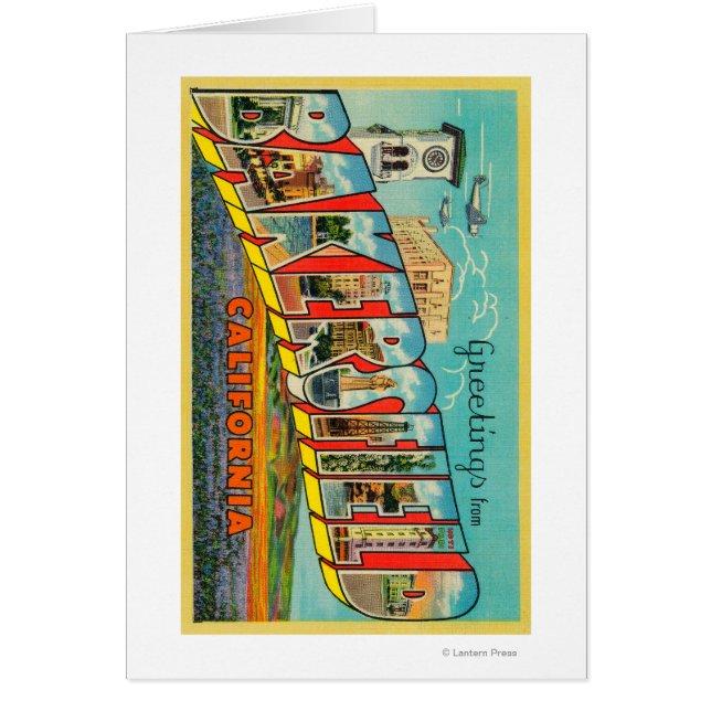 Bakersfield, Kalifornien - Große Briefszenen (Vorne)