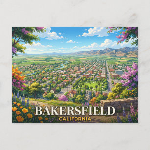 bakersfield kalifornien postkarte