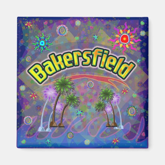 Bakersfield Noble Voyage Magnet (Vorne)