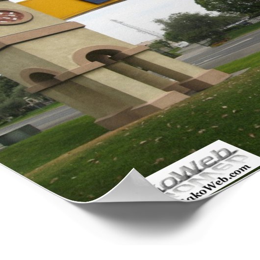 Bakersfield Poster (Ecke)