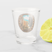 Bakersfield Schnapsglas (Rückseite)