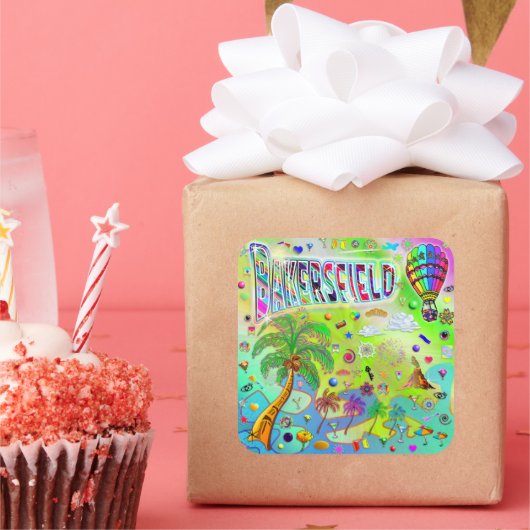 Bakersfield Timeless Melody Sticker (Party)