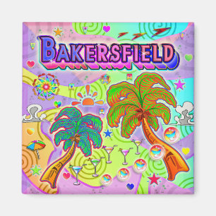 Bakersfield Vacacation Target Magnet