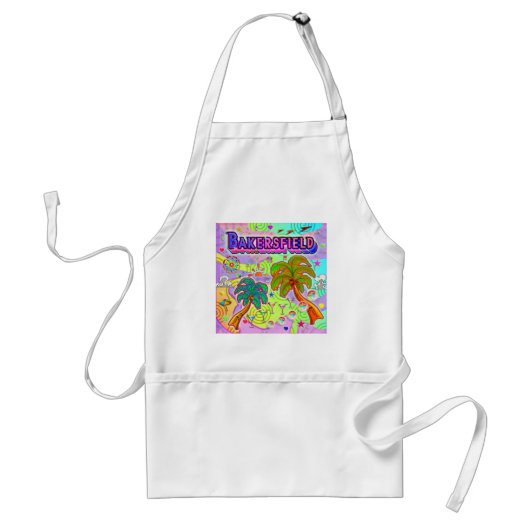 Bakersfield Vacation Target Apron Schürze (Vorne)