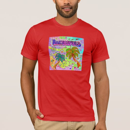 Bakersfield Vacation Target T - Shirt (Vorderseite)