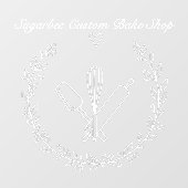 Bakery Bake Shop Business anpassen Fensteraufkleber (Blatt)