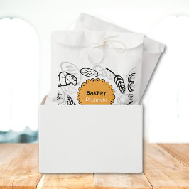 Bakery Brot Illustrationen Geschenktütchen