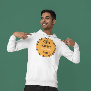 Bakery Brot Illustrationen Hoodie