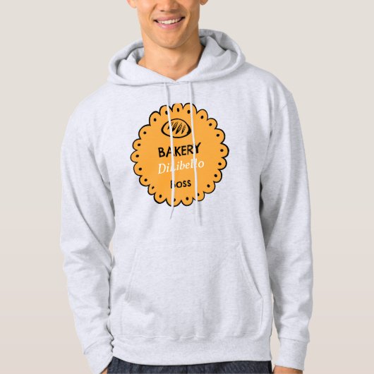 Bakery Brot Illustrationen Hoodie (Vorderseite)