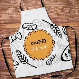 Bakery Brot Illustrationen Schürze