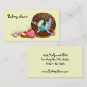 Bakery Business Card mit Fairy Visitenkarte (Vorne/Hinten)