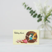 Bakery Business Card mit Fairy Visitenkarte (Stehend Vorderseite)