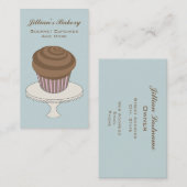Bakery Business Card - Schokolade Visitenkarte (Vorne/Hinten)