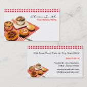 Bakery Business card Visitenkarte (Vorne/Hinten)