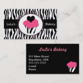 Bakery Business Card Visitenkarte (Vorne/Hinten)
