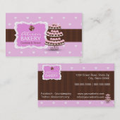 Bakery Business Card Visitenkarte (Vorne/Hinten)