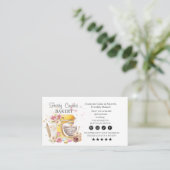 Bakery Business Card Visitenkarte (Stehend Vorderseite)