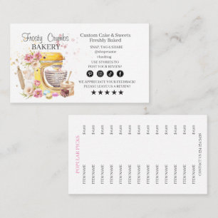 Bakery Business Card Visitenkarte