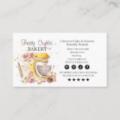 Bakery Business Card Visitenkarte (Vorderseite)