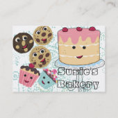 Bakery Business Card Visitenkarte (Rückseite)