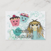 Bakery Business Card Visitenkarte (Rückseite)