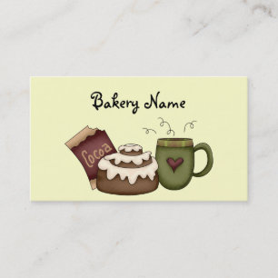 Bakery Business Card Visitenkarte