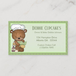 Bakery Business Cards Visitenkarte
