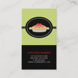 Bakery Business Cards Visitenkarte