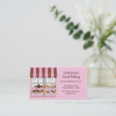 Bakery Business Cards Visitenkarte (Stehend Vorderseite)