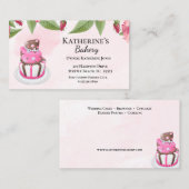 Bakery Business Cards Visitenkarte (Vorne/Hinten)