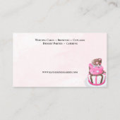 Bakery Business Cards Visitenkarte (Rückseite)