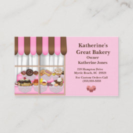 Bakery Business Cards Visitenkarte