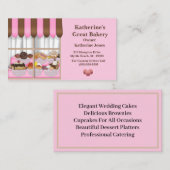 Bakery Business Cards Visitenkarte (Vorne/Hinten)