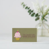 Bakery Business Cards Visitenkarte (Stehend Vorderseite)