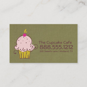 Bakery Business Cards Visitenkarte