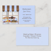 Bakery Business Cards Visitenkarte (Vorne/Hinten)