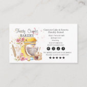 Bakery Business Loyalty Business Card Visitenkarte (Vorderseite)