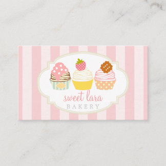 Bakery Café Retro Süße Cupcakes Hübsche Treuekarte