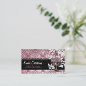 Bakery/Cakes/Sweets Creations Visitenkarte (Stehend Vorderseite)