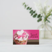 Bakery/Cakes/Sweets Creations Visitenkarte (Stehend Vorderseite)