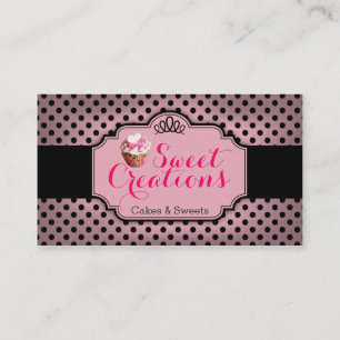 Bakery/Cakes/Sweets Creations Visitenkarte