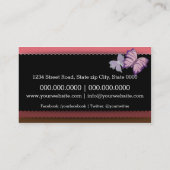 Bakery/Cakes/Sweets Creations Visitenkarte (Rückseite)