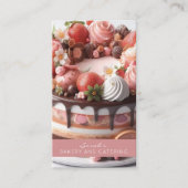 Bakery Catering Business Card Visitenkarte (Vorderseite)