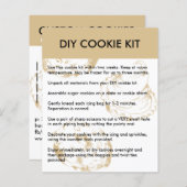 Bakery-Dickküche-Kit einfache Anweisungen (Vorne/Hinten)