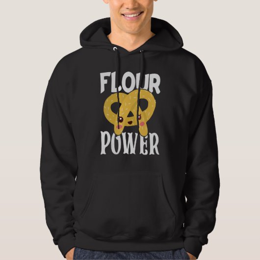 Bakery Donut Baking Flour Power Confectioner Cake Hoodie (Vorderseite)
