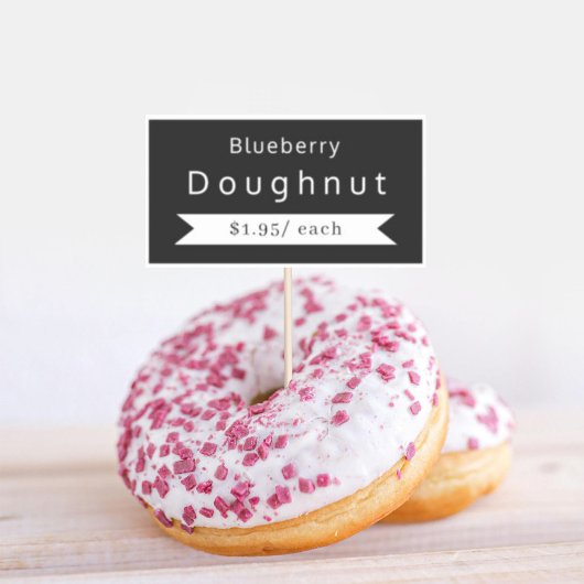 Bakery Food Name & Price Aufkleber Labels