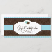 BAKERY GIFT-BESCHEINIGUNG (Vorne/Hinten)