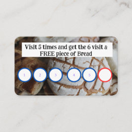 BAKERY - KUNDENKARTE VISITENKARTE