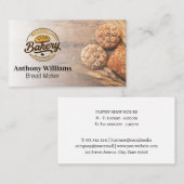 Bakery Logo | Loaves of Bread Visitenkarte (Vorne/Hinten)